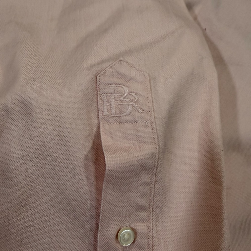 Banana Republic Slim Fit Pink Oxford Dress Shirt L Button Down Cotton Casual - Picture 5 of 10